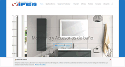 Desktop Screenshot of comercialvifer.es
